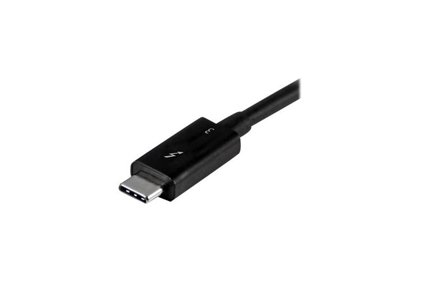 Startech Com 50cm    6ft  Thunderbolt   Cable  40gbps  100w Pd  4k 5k Video  Thunderbolt-certified  Compatible    Tb4 Usb     Displayport Thunderbolt Kabel 24 Pin Usb-  Til 24 Pin Usb-  50 Cm