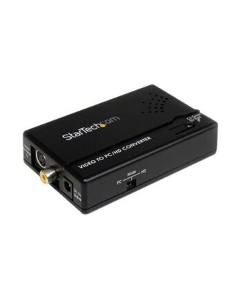Startech Com Composite And  -video To Vga Video Scan Converter Composite To Vga Scan Converter  -video To Vga  Vid2vgatv2  Video Transformer Sort