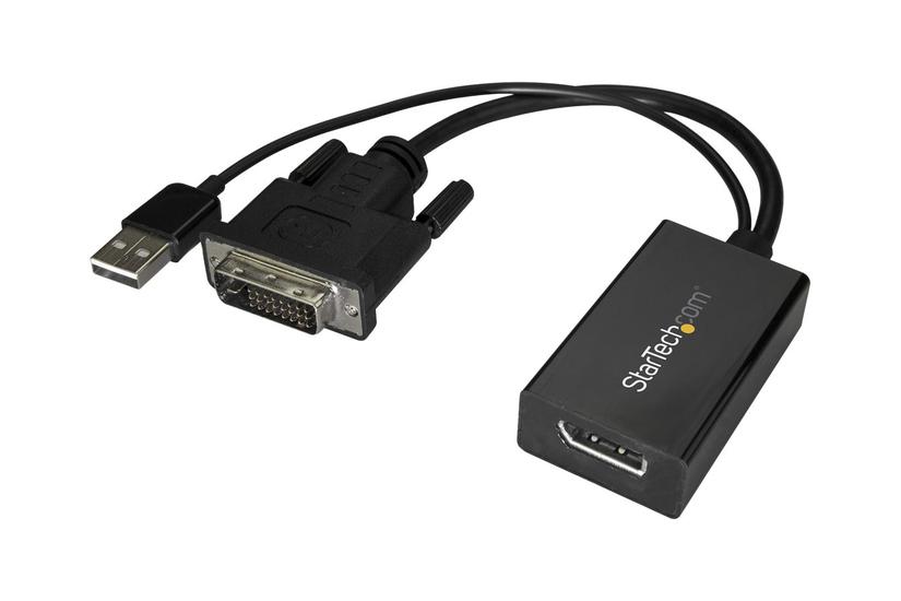 Startech Com Dvi To Displayport Adapter Usb Power 1920 1200 Dvi To Displayport Converter Video Adapter Dvi- To Dp Dvi2dp2 Videoadapter Dvi- Til Displayport