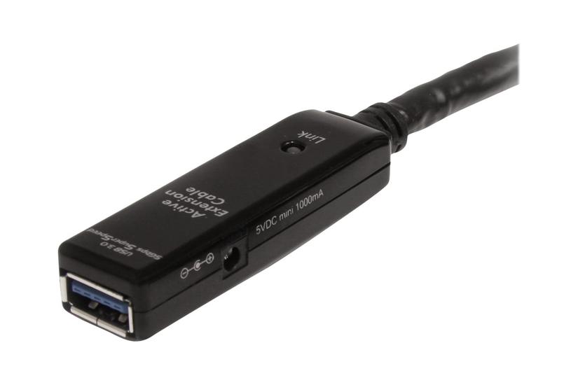 Startech Com 16 4ft Active Usb Extension Cable With Ac Power Adapter Shielded Male To Female Usb Usb Gen Type 5gbps Extender Usb3aaext5m Usb Forlængerkabel Usb Type Til Usb Type