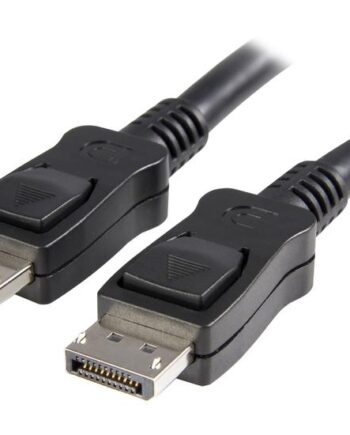 Startech Com 10 Ft Displayport     Cable With Latches 4k   2k  4096   2160    60hz Dpcp   Hdcp Male To Male Dp Video Monitor Cable  Displport10l  Displayport Kabel