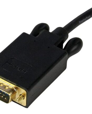 Startech Com 10 Ft Displayport To Vga Adapter Cable Dp To Vga Video Converter Active Displayport To Vga Cable For Pc 1920x1200 Black  Dp2vgamm10b  Displayport Kabel   05