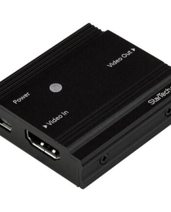 Startech Com 115 Ft   35    4k Hdmi Extender Hdmi Extender Up To 4k60 Amplifier Booster Hdmi To Hdmi Booster  Hdboost4k  Video Audio Ekspander Hdmi