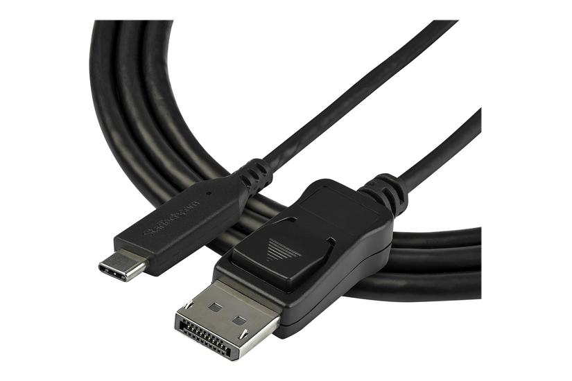 Startech Com 3ft 1m Usb To Displayport Cable 4k 5k 8k Usb Type- To Dp Alt Mode Video Adapter Converter Hbr3 Hdr Dsc 8k 60hz Dp Monitor Cable For Usb- And Thunderbolt Ekstern Videoadapter Usb-