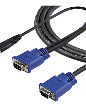 Startech Com 10 Ft Ultra Thin Usb Vga  -in-  Kvm Cable Vga Kvm Cable Usb Kvm Cable Kvm Switch Cable  Sveconus10  Video   Usb Kabel   05