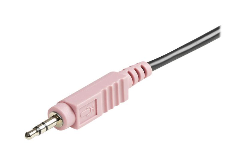 Startech Com Ft -in- Usb Dvi Kvm Cable With Audio And Microphone Dvi Kvm Cable Usb Kvm Cable Kvm Switch Cable Usbdvi4n1a6 Tastatur Video Mouse Audio-forlængerkabel