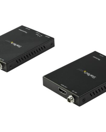 Startech Com Hdmi Over Cat6 Extender Kit 4k 60hz Hdmi Balun Kit Signal Up To 165 Ft   50m Hdr  : :      Audio Support  St121hd20v  Video Audio Ekspander Hdmi