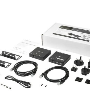 Startech Com Hdmi Over Cat6 Extender With  -port Usb Hub Remote Hdmi Over Cat5 Or Cat6 165 Ft  50m  1080p  St121usbhd  Video Audio Infrarød Usb-forlænger
