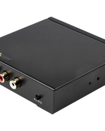 Startech Com Hdmi To Rca Converter Box With Audio Composite Video Adapter Ntsc Pal 1080p  Hd2vid2  Video Transformer Sort