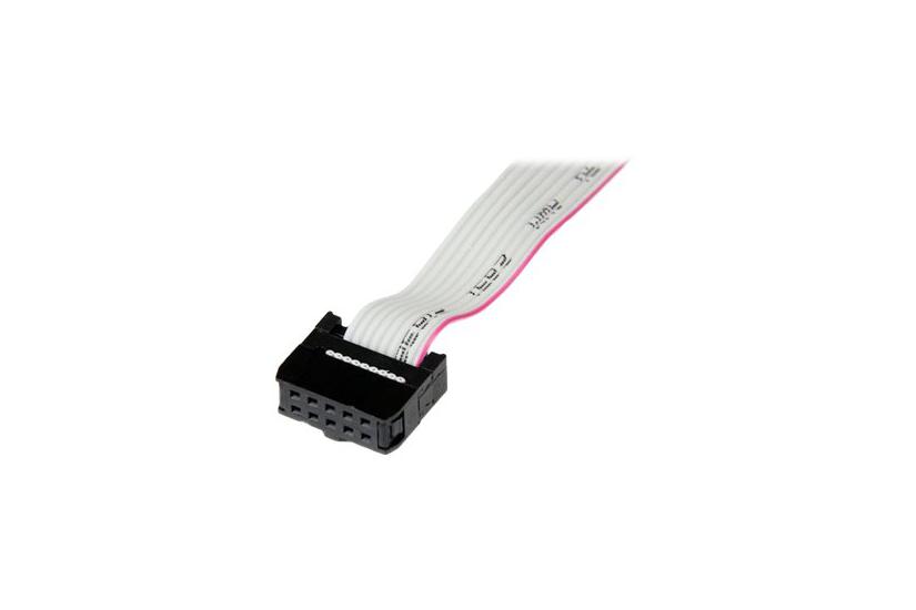 Startech Com 16in 40cm Pin Serial Male To 10 Pin Motherboard Header Slot Plate Motherboard Serial Port Adapter Plate9m16 Seriel-panel Db- Til 10-pin Idc 41 Cm