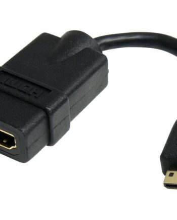 Startech Com 5in High Speed Hdmi Adapter Cable Hdmi To Hdmi Micro       Inch Micro Hdmi Adapter Hdmi Female To Micro Hdmi Male  Hdadfm5in  Hdmi Adapter     Cm