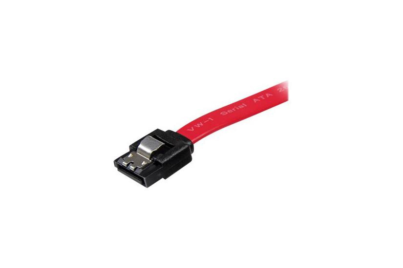 Startech Com 18in Latching Sata Cable Sata Cable Serial Ata 150 300 600 Sata To Sata Ft Latched Red Lsata18 Sata-kabel 46 Cm