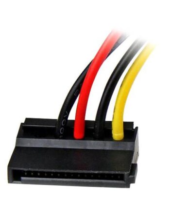 Startech Com 6in   Pin Lp4 To Left Angle Sata Power Cable Adapter Lp4 To Sata Power Adapter  Satapowadpl  Strømforsyningsadapter Sata Strøm Til  -pin Intern Strøm 15 Cm