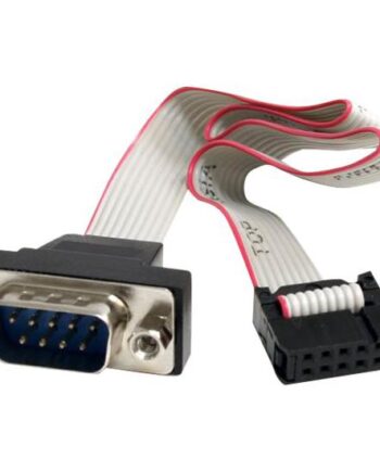 Startech Com 16in   Pin Serial Male To 10 Pin Motherboard Header Panel Mount Cable Motherboard To Rs232  Pnl9m16  Serielt Kabel Db-  Til 10-pin Idc 40   Cm