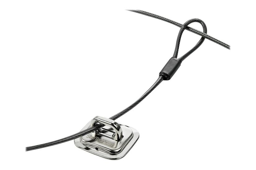 Startech Com Laptop Cable Lock Anchor Zinc Alloy Computer Security Cable Anchor Desk Mount Security Anchor Point Screw-on Lock Anchor Ltanchor Lås-forankring