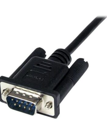 Startech Com 1m Black Db9 Rs232 Serial Null Modem Cable     Db9 Male To Female   Pin Null Modem Cable 1x Db9     1x Db9     Black Nulmodem-kabel Db-  Til Db-