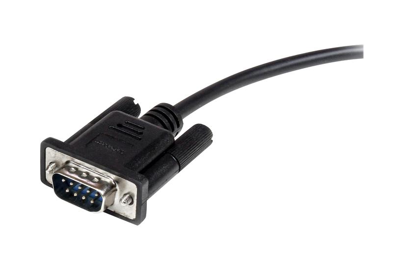 Startech Com 3m Black Straight Through Db9 Rs232 Serial Cable Db9 Rs232 Serial Extension Cable Male To Female Cable Mxt1003mbk Serielforlængerkabel Db- Til Db-