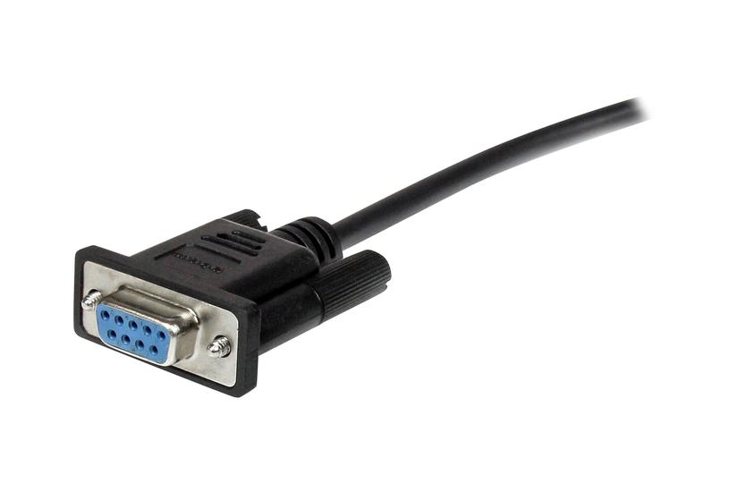 Startech Com 2m Black Straight Through Db9 Rs232 Serial Cable Db9 Rs232 Serial Extension Cable Male To Female Cable Mxt1002mbk Serielforlængerkabel Db- Til Db-