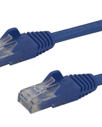 Startech Com 5m Cat6 Ethernet Cable  10 Gigabit Snagless Rj45 650mhz 100w Poe Patch Cord  Cat   10gbe Utp Network Cable   Strain Relief  Blue  Fluke Tested Wiring Is Ul Certified Tia Category   24awg  N6patc5mbl  Patchkabel     Blå
