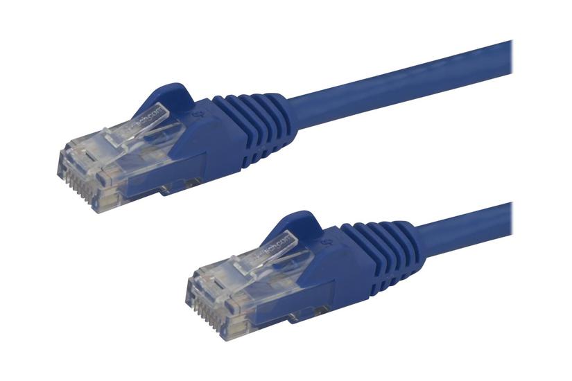 Startech Com 5m Cat6 Ethernet Cable 10 Gigabit Snagless Rj45 650mhz 100w Poe Patch Cord Cat 10gbe Utp Network Cable Strain Relief Blue Fluke Tested Wiring Is Ul Certified Tia Category 24awg N6patc5mbl Patchkabel Blå