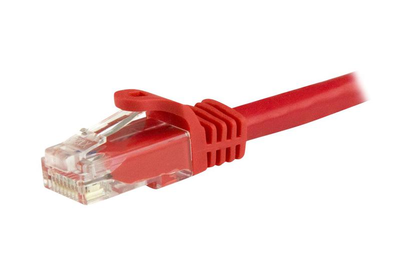 Startech Com 5m Cat6 Ethernet Cable 10 Gigabit Snagless Rj45 650mhz 100w Poe Patch Cord Cat 10gbe Utp Network Cable Strain Relief Red Fluke Tested Wiring Is Ul Certified Tia Category 24awg N6patc5mrd Patchkabel Rød