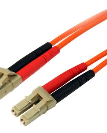 Startech Com 1m Fiber Optic Cable Multimode Duplex 50 125 Lszh Lc Lc Om2 Lc To Lc Fiber Patch Cable  50fiblclc1  Netværkskabel