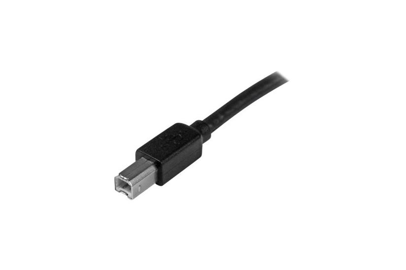 Startech Com 15m 50 Ft Active Usb To Cable Long 15 Usb Cable 50 Ft Usb Printer Cable 1x Usb 1x Usb Black Usb2hab50ac Usb-kabel Usb Type Til Usb 15