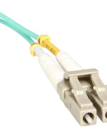 Startech Com 10m  30ft  Lc Upc To Lc Upc Om3 Multimode Fiber Optic Cable  Full Duplex 50 125âµm Zipcord Fiber Cable  100g Networks  Lommf Vcsel