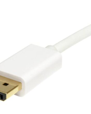 Startech Com 1m   Ft White Mini Displayport To Displayport     Adapter Cable     Displayport 4k With Hbr2 Support Mini Dp To Dp Cable  Mdp2dpmm1mw  Displayport Kabel