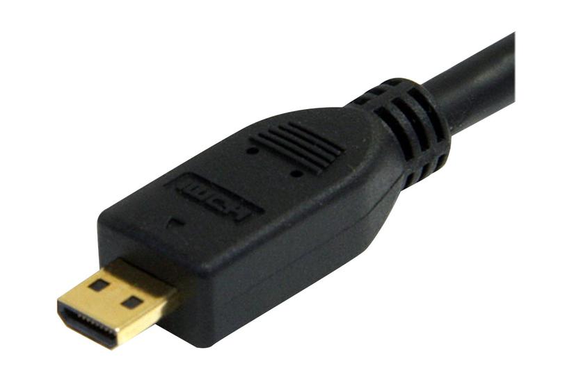 Startech Com 2m High Speed Hdmi Cable With Ethernet Hdmi To Hdmi Micro Hdmi-kabel Med Ethernet
