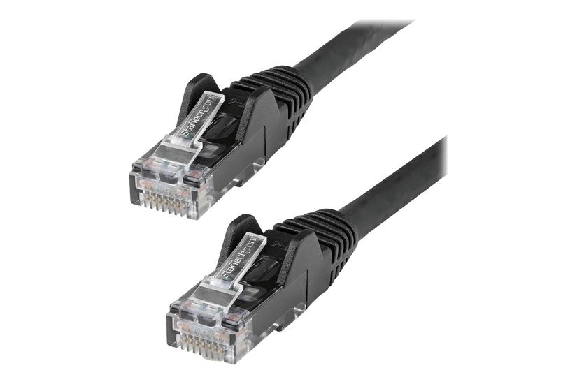 Startech Com 10m Lszh Cat6 Ethernet Cable 10 Gigabit Snagless Rj45 100w Poe Network Patch Cord With Strain Relief Cat 10gbe Utp Black Individually Tested Etl Low Smoke Zero Halogen Category 24awg Patchkabel 10 Sort