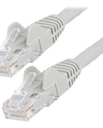 Startech Com 7m Lszh Cat6 Ethernet Cable  10 Gigabit Snagless Rj45 100w Poe Network Patch Cord With Strain Relief  Cat   10gbe Utp  Grey  Individually Tested Etl  Low Smoke Zero Halogen Category   24awg Patchkabel     Grå