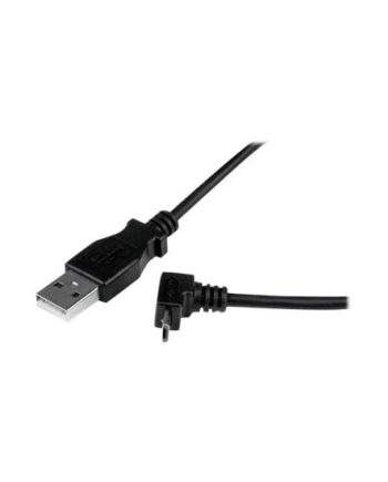 Startech Com 1m Micro Usb Cable Cord   To Up Angle Micro   Up Angled Micro Usb Cable 1x Usb       1x Usb Micro       Black  Usbaub1mu  Usb-kabel Micro-usb Type   Til Usb