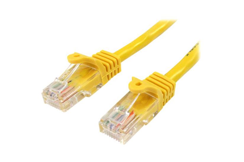 Startech Com 10m Yellow Cat5e Cat Snagless Ethernet Patch Cable 10 Patchkabel 10 Gul