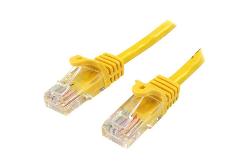 Startech Com 2m Yellow Cat5e Cat Snagless Patch Cable Patchkabel Gul