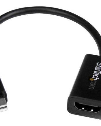 Startech Com Mini Displayport To Hdmi Audio   Video Converter Mdp     To Hdmi Active Adapter For Ultrabook   Laptop 4k   30hz Black  Mdp2hd4ks  Video Transformer Sort