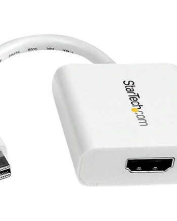 Startech Com Mini Displayport  To Hdmi  Video Adapter Converter 1920x1200 White Mini Dp To Hdmi Adapter      Mdp2hdw  Videoadapter Displayport   Hdmi 17 Cm