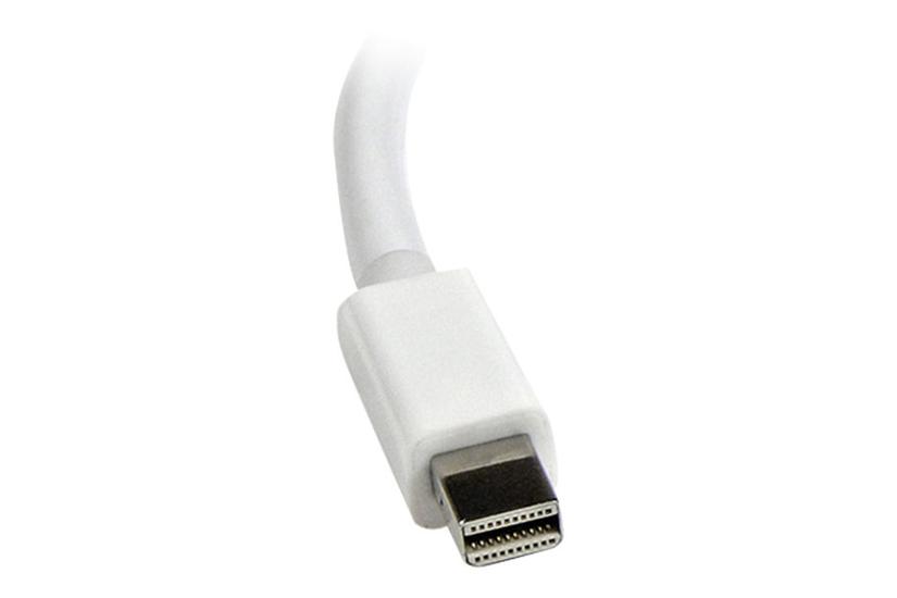 Startech Com Mini Displayport To Vga Adapter White 1080p Thunderbolt To Vga Monitor Adapter Mini Dp To Vga Converter Mdp2vgaw Video Transformer Hvid