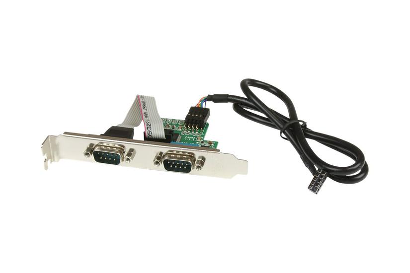 Startech Com Motherboard Serial Port Internal Port Bus Powered Ftdi Usb To Serial Adapter Usb To Rs232 Adapter Icusb232int2 Seriel Adapter Usb Rs-232
