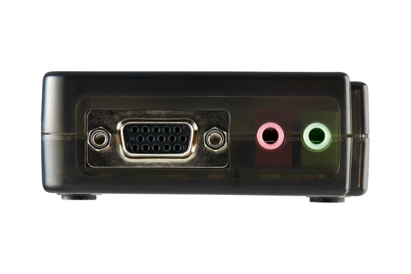 Startech Com Port Black Usb Kvm Switch Kit With Cables And Audio Desktop Kvm Switch Vga Kvm Switch Usb Kvm Switch Port Sv411kusb Kvm Audio-switch Porte