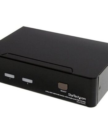 Startech Com   Port Dvi Usb Kvm Switch With Audio And Usb     Hub  Sv231dviua  Kvm   Audio   Usb Switch   Porte