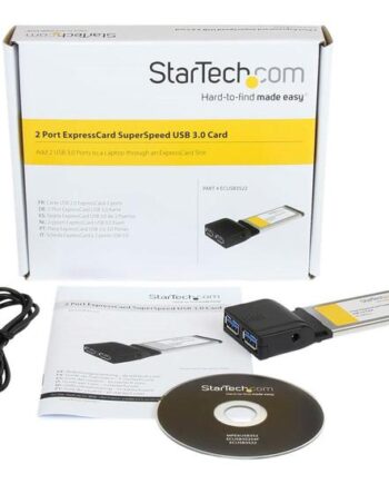 Startech Com   Port Expresscard Superspeed Usb     Card Adapter With Uasp Usb     Controller Usb     Expresscard Usb     Adapter  Ecusb3s22  Usb-adapter Expresscard Usb