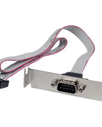 Startech Com   Port 16in Db9 Serial Port Bracket To 10 Pin Header Low Profile Low Profile Db9 Header Db9 Bracket  Plate9m16lp  Seriel-panel Db-  Til 10-pin Idc 40   Cm