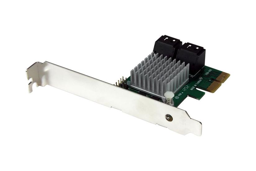 Startech Com Port Pci Express Sata Iii 6gbps Raid Controller Card With Hyperduo Ssd Tiering Pcie Sata Controller Adapter Pexsat34rh Styreenhed Til Lagring Raid Sata 6gb Pcie X2