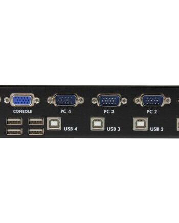 Startech Com   Port Professional Vga Usb Kvm Switch With Hub 1u Rack-mountable Kvm Switch  Sv431usb  Kvm Switch   Porte