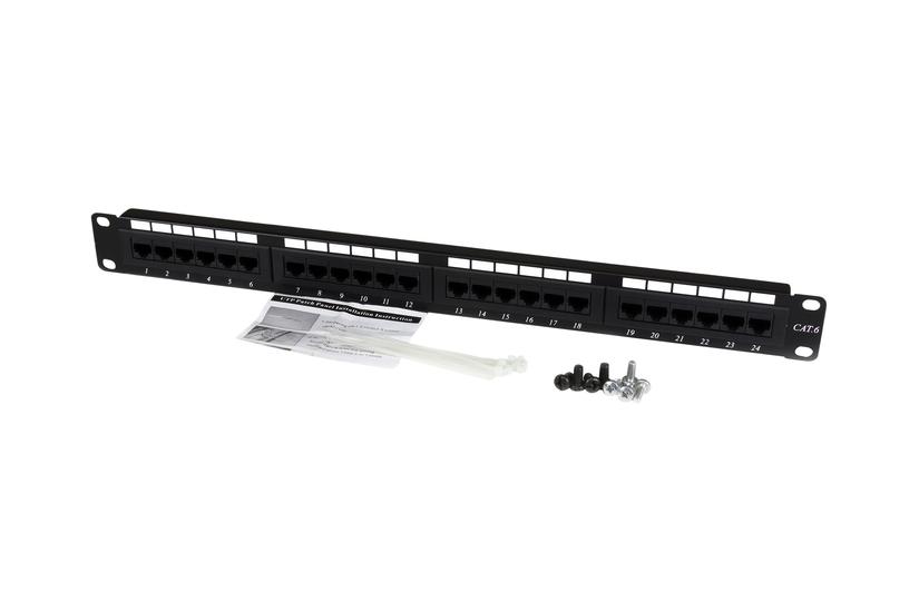Startech Com 24 Port 1u Rackmount Cat 110 Patch Panel 24 Port Network Patch Panel Rj45 Ethernet 110 Type Rack Mount Patch Panel 1u C6panel24 Patch-panel 1u
