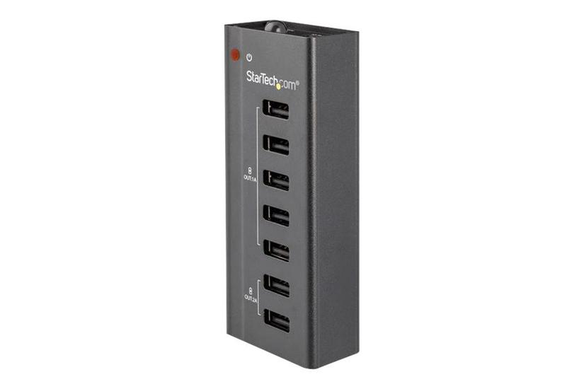 Startech Com Port Usb Charging Station With 5x 1a Ports And 2x 2a Ports Opladningsstrip Ac-strømadapter Usb