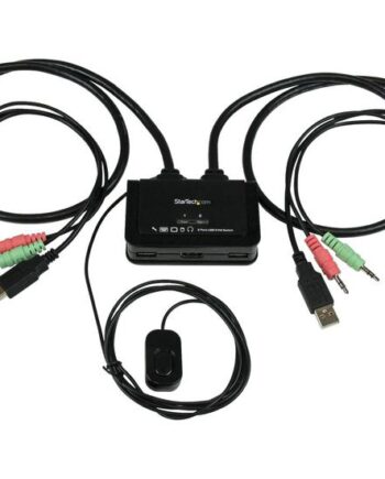 Startech Com   Port Usb Hdmi Cable Kvm Switch With Audio And Remote Switch Usb Powered Kvm With Hdmi Dual Port Hdmi Kvm Switch  Sv211hdua  Kvm   Audio-switch   Porte