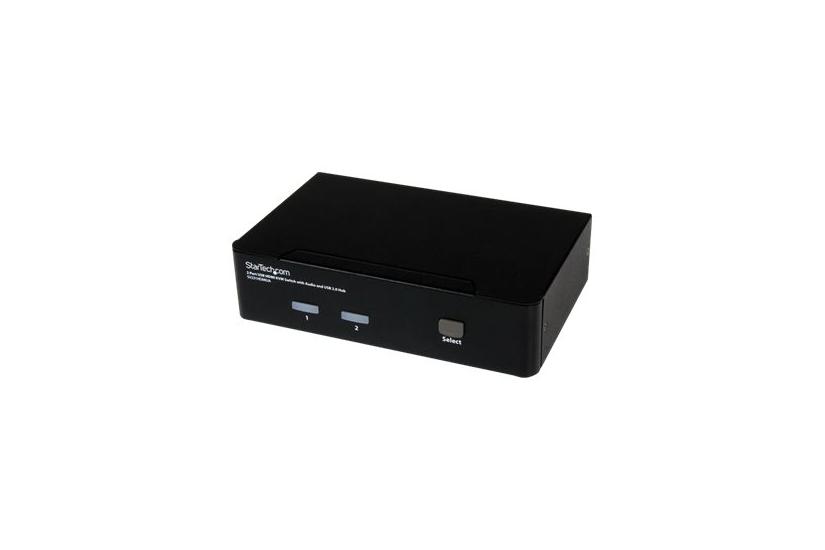 Startech Com Port Usb Hdmi Kvm Switch With Audio And Usb Hub 1080p 1920 1200 Hotkey Support Dual Port Keyboard Video Monitor Switch Sv231hdmiua Kvm Audio Usb Switch Porte