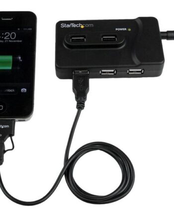 Startech Com   Port Usb Hub     Usb 3a      Usb 2a      Dedicated Charging Port Multi Port Powered Usb Hub With 20w Power Adapter  St7320usbc  Hub   Porte